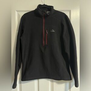 L.L Bean Fleece zip sweater